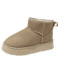 Anti-skid Sheepskin Snow Boots