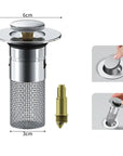 Stainless Steel Sink Drain Filter Stopper