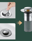 Stainless Steel Sink Drain Filter Stopper