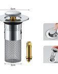 Stainless Steel Sink Drain Filter Stopper