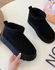 Anti-skid Sheepskin Snow Boots