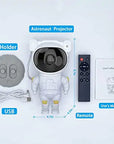 Galaxy Astronaut Projector