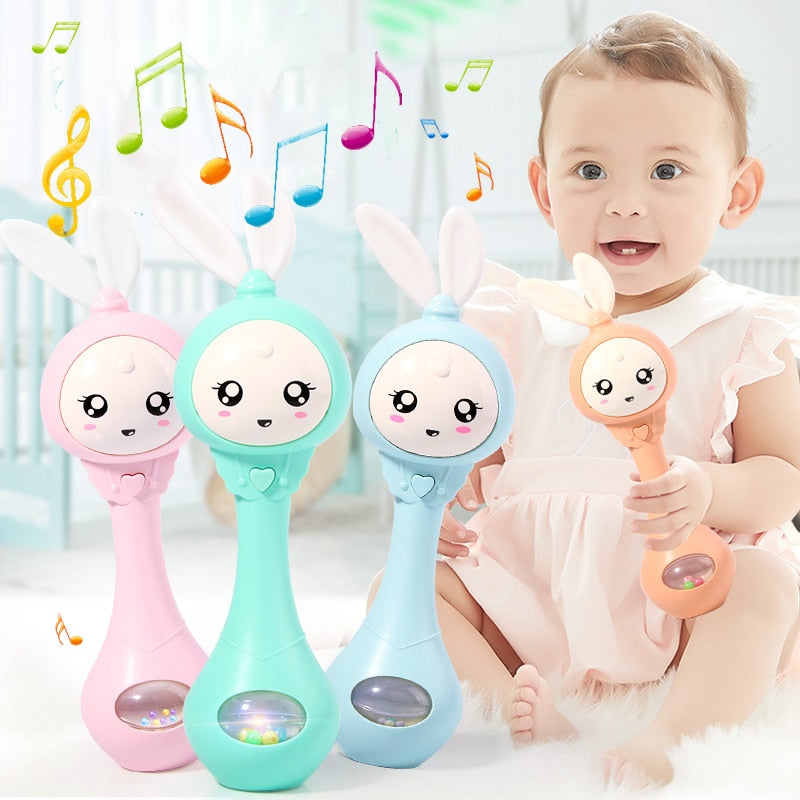 Bunny Smart Baby Rattle Toy