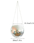 Self Watering Disco Ball Hanging Planter