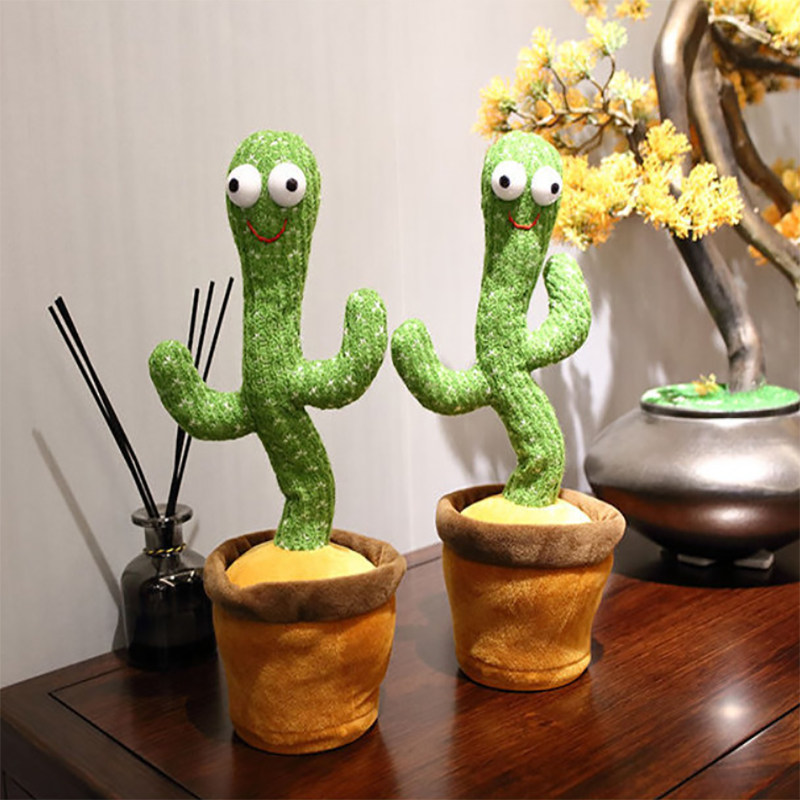 Dancing-Singing Cactus Plush Toy