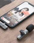 Plug-Play Wireless Lapel Lavalier Microphone