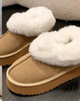 Anti-skid Sheepskin Snow Boots