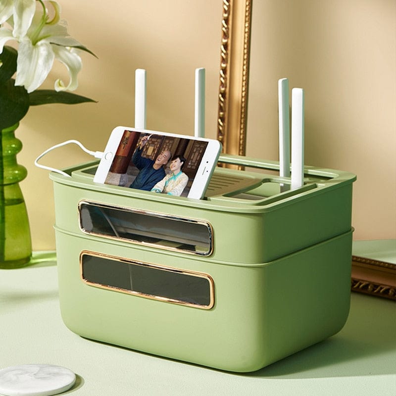 Multi-Layer Router Organizer Box