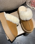 Anti-skid Sheepskin Snow Boots