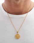 Compass Gold Pendant