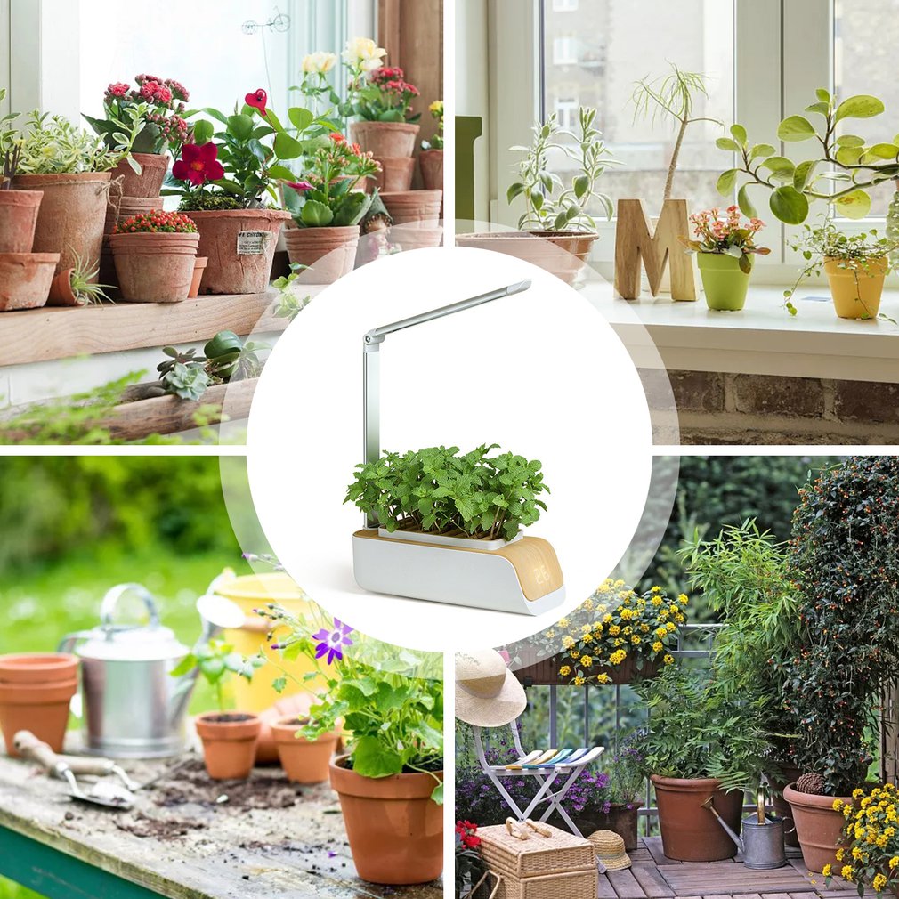 Intelligent Hydroponic Light Planter