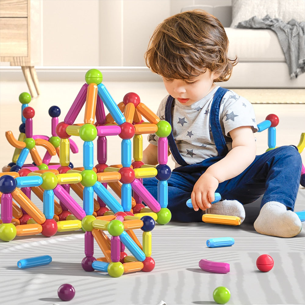 Educational Magnetic Building Sticks