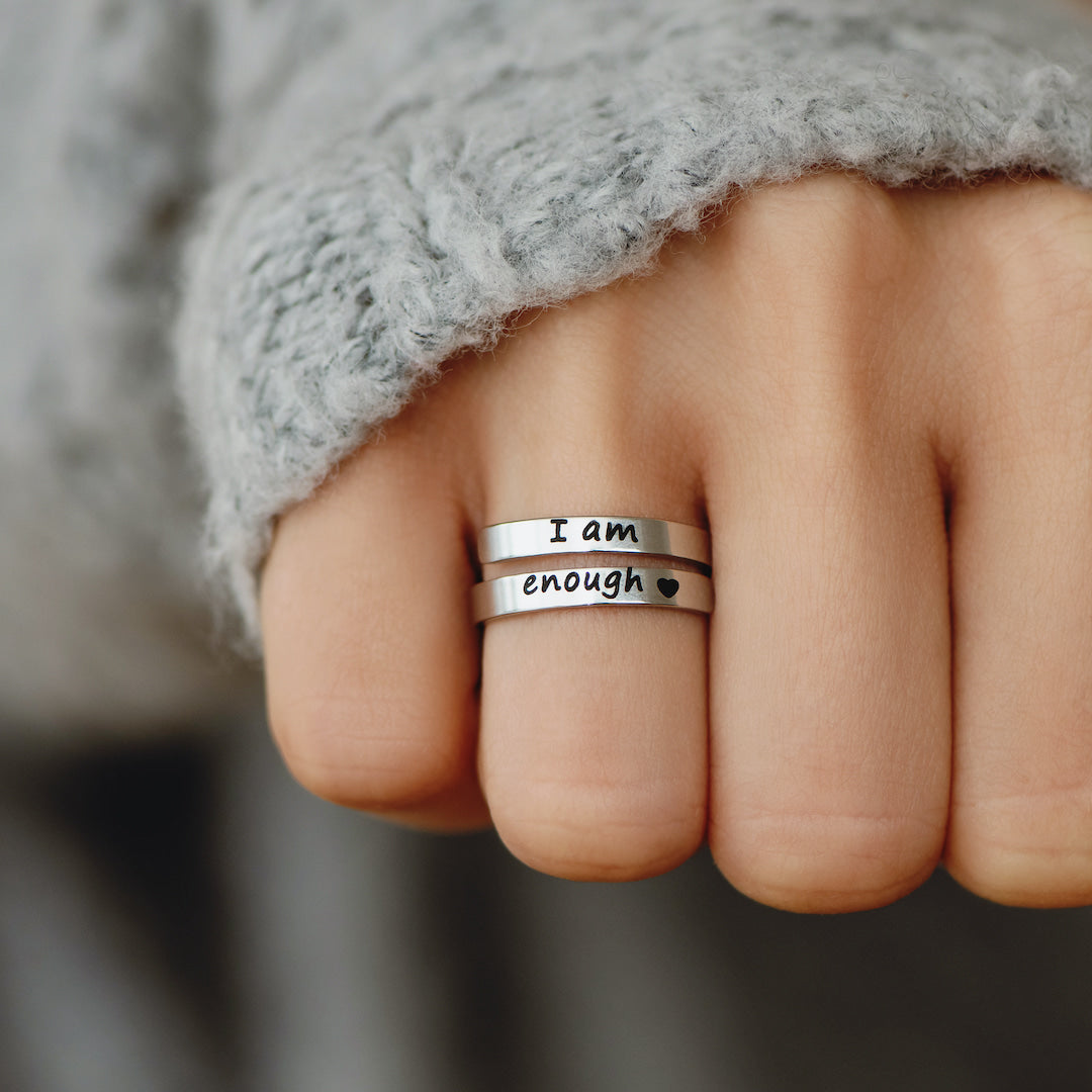 I Am Enough Ring