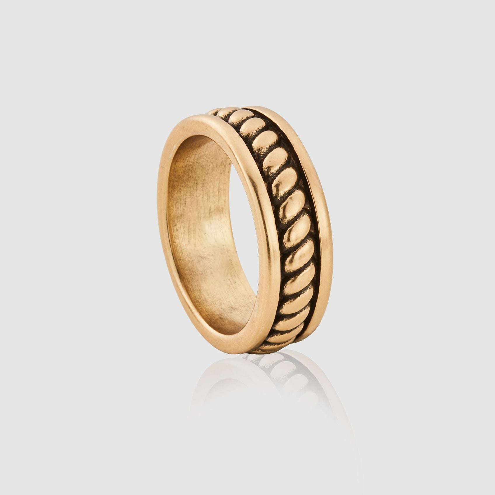 Rope Gold Ring