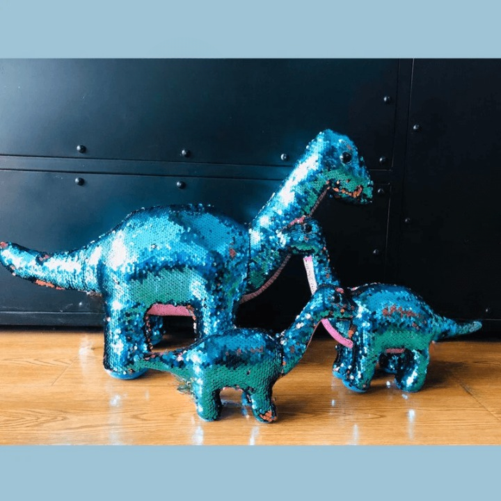 Sequins Color-changing Dinosaur Plush